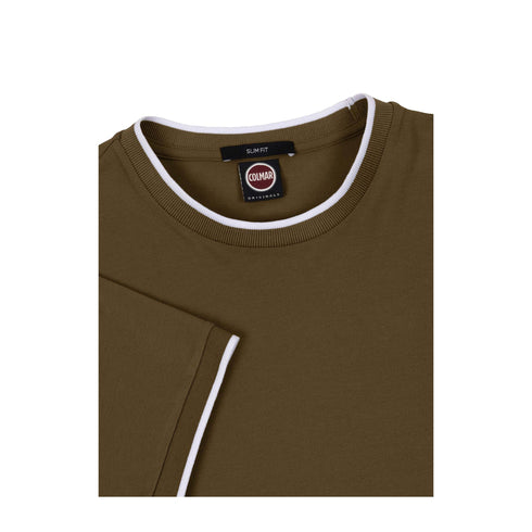 Colmar T-shirt T-shirt Uomo con bordino a contrasto M P25 - COLMARMU7506R4SH - 720 - M - Francavilla Moda